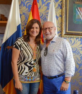 El actor Pepe Ruiz visita Güímar. · foto 4