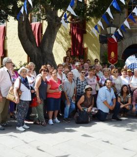 El actor Pepe Ruiz visita Güímar. · foto 3
