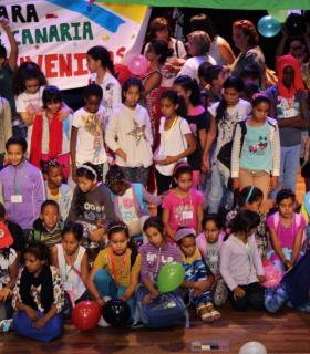 Arucas recibe a los niños saharauis de los Campos de Refugiados de Tinduf. · foto 2