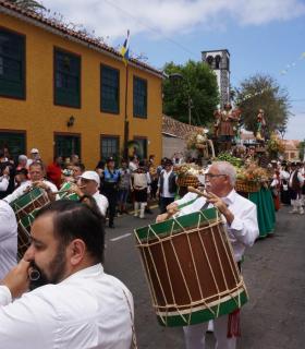 Tacoronte celebra con gran participación una nueva edición de su romería en honor a San Isidro Labrador. · foto 1