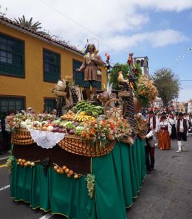 Tacoronte celebra con gran participación una nueva edición de su romería en honor a San Isidro Labrador. · foto 3