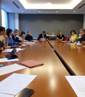 Una delegación del Parlamento de Canarias analiza en Bruselas las políticas de la UE en materia de empleo, agricultura y pesca. · foto 1