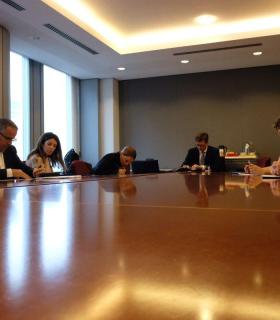 Una delegación del Parlamento de Canarias analiza en Bruselas las políticas de la UE en materia de empleo, agricultura y pesca. · foto 2