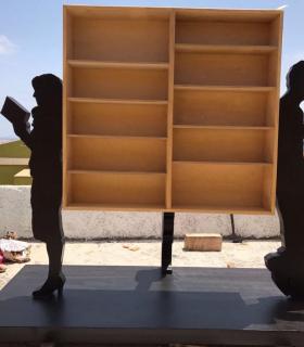Puerto del Rosario: Inauguración escultura yo también leo. · foto 2