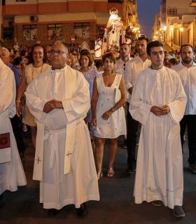 4.000 personas rinden culto a la Virgen del Carmen de Arguineguín en la víspera de su festividad. · foto 5