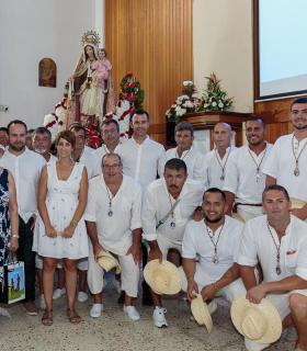 4.000 personas rinden culto a la Virgen del Carmen de Arguineguín en la víspera de su festividad. · foto 1