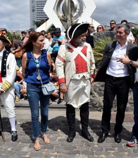 Santa Cruz de Tenerife recrea el desembarco británico en la ciudad y los combates en las fortificaciones. · foto 4
