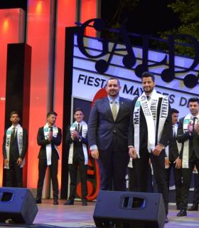 Tania Medina y Javier Matas, Miss y Mister Las Palmas 2017. · foto 5