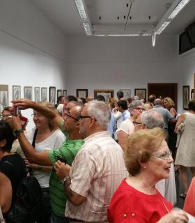 La Casa de la Cultura y el Museo Néstor Álamo acogen los dibujos a plumilla de Eugenio Aguiar, la muestra itinerante sobre el Jardín Botánico Viera y Clavijo y las obras del alumnado del Aula Luján Pérez . · foto 1