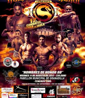 El pabellón municipal de Granadilla acoge el evento internacional de artes marciales mixtas. · foto 1