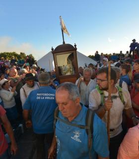 La Subida marcó el fin de La Bajada de La Virgen de Los Reyes. · foto 5