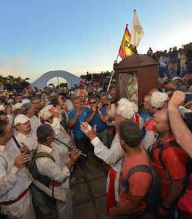 La Subida marcó el fin de La Bajada de La Virgen de Los Reyes. · foto 4