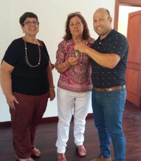 La Asociación Ámate y el Ayuntamiento de La Guancha sellan un acuerdo de colaboración. · foto 1
