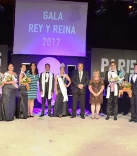Daniela Quintero y Armiche Delgado, reyes de las Fiestas Patronales de La Frontera. · foto 2