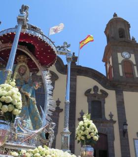 Guía celebró hoy el Día Grande de sus Fiestas Patronales en honor a La Virgen. · foto 2