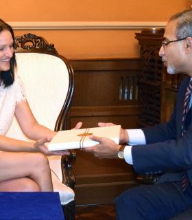La India escoge Santa Cruz de Tenerife para conmemorar el 70º aniversario de su independencia. · foto 2