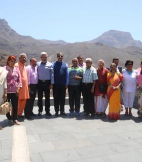 El gobierno de la India donará una estatua de Mahatma Gandhi al Ayuntamiento de Adeje . · foto 1