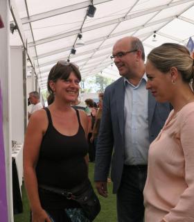 usana Machín: La Feria Insular de Artesanía ha puesto de relieve el buen momento por el que pasa el sector en La Palma. · foto 1