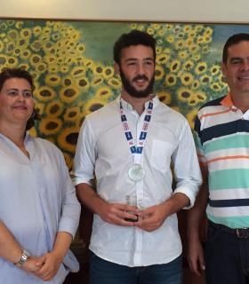 El Ayuntamiento felicita a Kilian Ramírez por los éxitos cosechados en el Campeonato del Mundo sub-19 de Balonmano. · foto 4