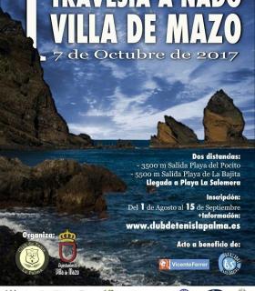 Villa de Mazo celebra su primera Travesía a Nado con carácter benéfico. · foto 1