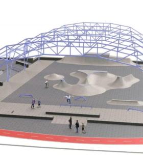 El Ayuntamiento de Las Palmas de G.C. planea junto con patinadores de la ciudad la nueva pista de skate que se creará en El Refugio · foto 2