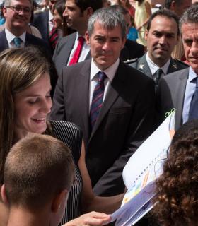 La reina inaugura en Canarias el curso escolar 2017-2018. · foto 3