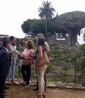 El Ayuntamiento de Icod de Los Vinos pone en marcha la videoguía turística del Parque del Drago. · foto 2