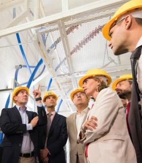 Fernando Clavijo inaugura el mayor complejo eólico de Canarias con una potencia instalada de 29,2 MW. · foto 2