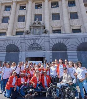 La deportista paralímpica Gema Hassen-Bey intentará coronar el Teide del 31 de octubre al 12 de noviembre. · foto 2