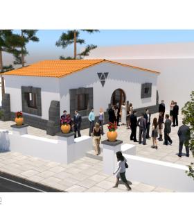 Ayuntamiento y Cabildo quieren dotar al solar anexo a la antigua Sección Femenina de Gáldar de un nuevo edificio para Juzgados y Extensión Agraria. · foto 1