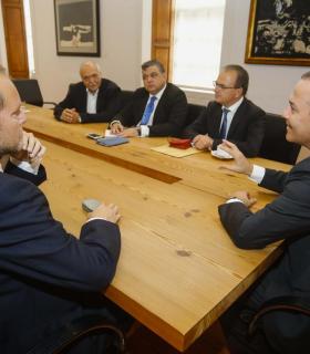 Augusto Hidalgo mantiene un encuentro con los alcaldes de Limassol (Chipre) y Rethymno (Grecia) en el marco del Congreso de Civitas Destinations. · foto 3