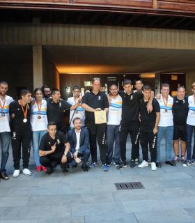Deportes felicita al Iberia Toscal y al Ademi Tenerife tras sus éxitos en el Campeonato de España de fútbol sala adaptado. · foto 2
