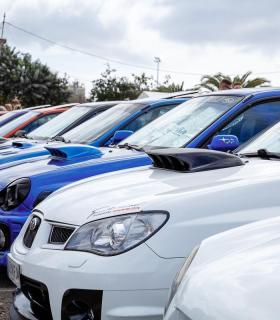 Más de 2.000 personas comparten su afición por el motor en el 2º Encuentro Solidario de Coches Japoneses en Arguineguín. · foto 4