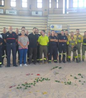 La Consejería de Emergencias del Cabildo Insular de La Palma organiza un simulacro real de emergencia sobre una maqueta. · foto 5