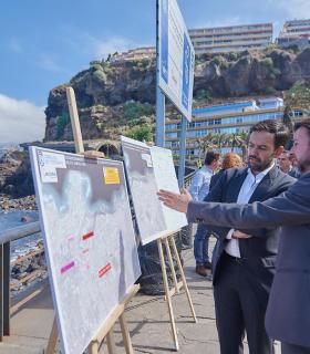 El Cabildo acometerá la mejora del peatonal costero que une el Puerto de la Cruz con La Orotava. · foto 1