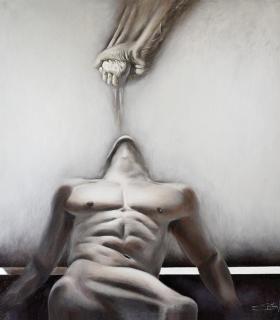 Celestino Mesa expone ‘El ensueño de los ángeles cansados’ en la sala Los Lavaderos. · foto 1