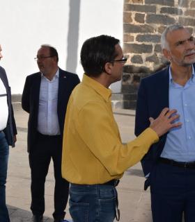 El embajador de Italia en España, Stefano Sannino, visita Santa Cruz de La Palma. · foto 2