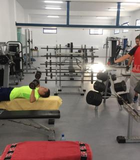 Haría: El gimnasio municipal de Arrieta reabre sus puertas tras las obras de mejora de sus instalaciones. · foto 6