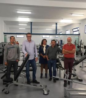Haría: El gimnasio municipal de Arrieta reabre sus puertas tras las obras de mejora de sus instalaciones. · foto 9