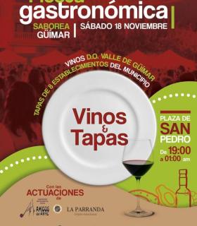 El maridaje perfecto lo encontrarás este sábado en la Fiesta Gastronómica ‘Saborea Güímar’. ¿Te lo vas a perder?. · foto 1