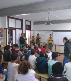 El Eirif de La Palma da formación sobre la prevención de incendios en los colegios de la Isla. · foto 2
