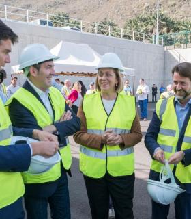 El Gobierno de Canarias hace entrega de la depuradora de Valle de Guerra al Cabildo de Tenerife. · foto 1