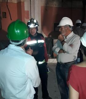 El seguimiento de los heridos y el inicio de la investigación por parte de expertos, principal preocupación del Ayuntamiento de Adeje. · foto 1