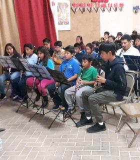 El Director de la Asociación Musical Ntra. Sra. la Virgen de El Paso de Alajeró ofrece varios conciertos en Estados Unidos y México. · foto 2