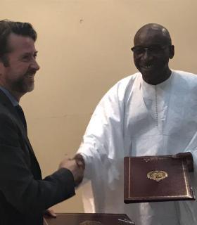 El presidente de Senegal valora los vínculos con Tenerife y renueva su compromiso para el desarrollo de ambos territorios. · foto 1