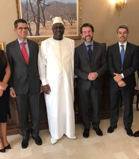 El presidente de Senegal valora los vínculos con Tenerife y renueva su compromiso para el desarrollo de ambos territorios. · foto 2