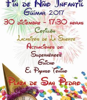 Güímar: Los pequeños de la casa se anticipan al año nuevo con la fiesta de ‘Fin de año infantil 2017’ el próximo 30 de diciembre. · foto 1