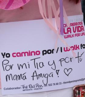 La XIII edición de la Carrera por la Vida supera su propio récord y marcha por Arona y Adeje contra el cáncer de mama. · foto 1