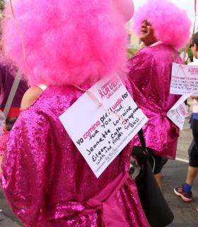 La XIII edición de la Carrera por la Vida supera su propio récord y marcha por Arona y Adeje contra el cáncer de mama. · foto 13