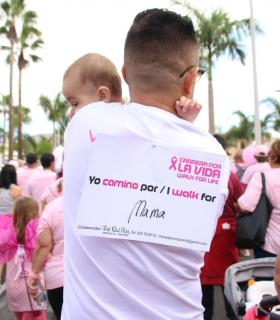 La XIII edición de la Carrera por la Vida supera su propio récord y marcha por Arona y Adeje contra el cáncer de mama. · foto 18